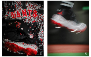 Jordan Brand x Yomiuri Giants Baseball Collection. Photo via Yomiuri Giants.