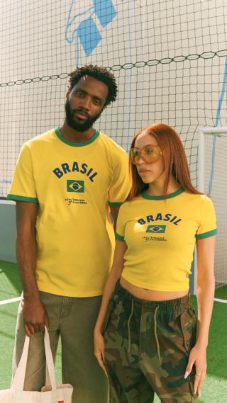 Levi's® Country Ringer Tees for Brazil. Photo via Levi's®.