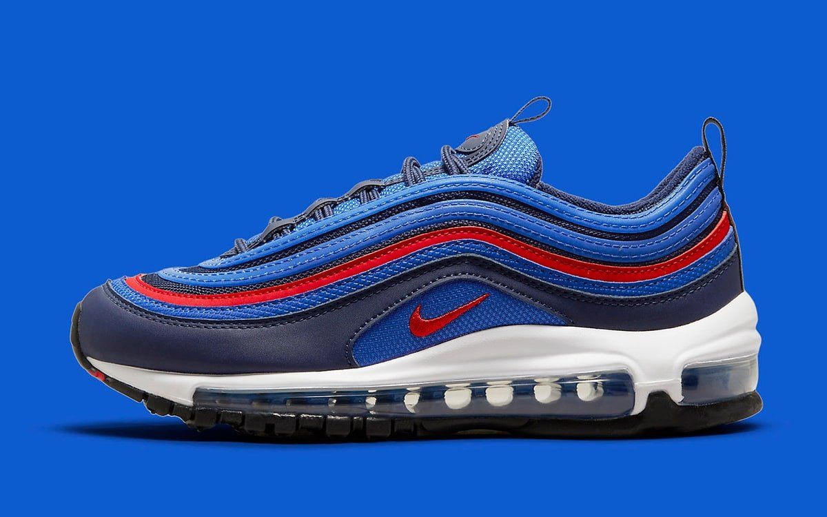 Nike 97 blue and on sale red