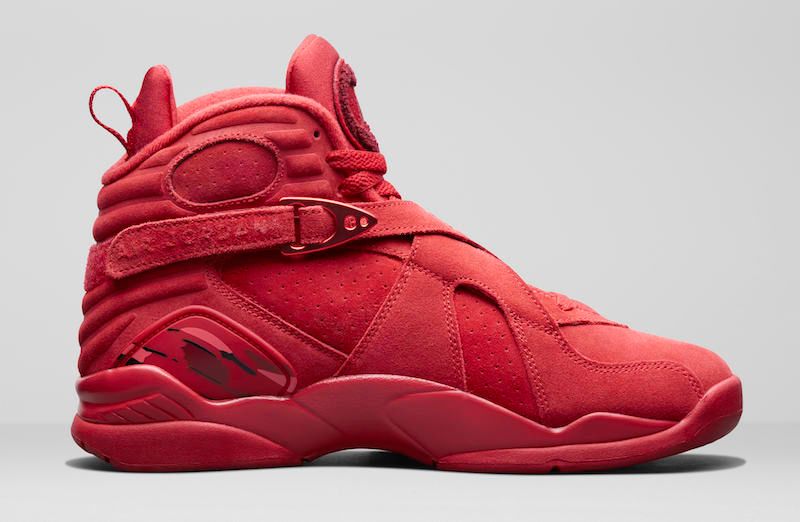 Jordan 8 cheap mid red