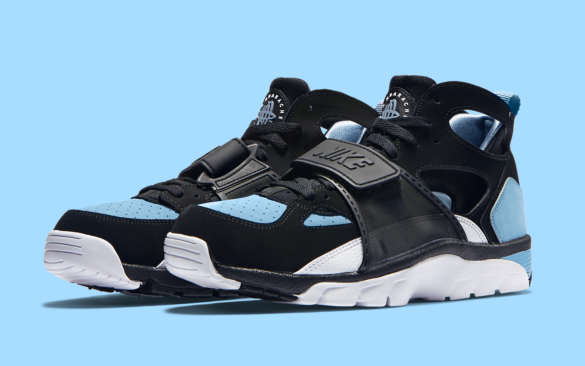 The Nike Air Trainer Huarache Cool Blue Returns Fall 2025 House of Heat