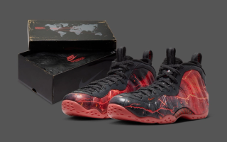 Collaborative Nike Air Foamposite One by Netflix's Stranger Things.