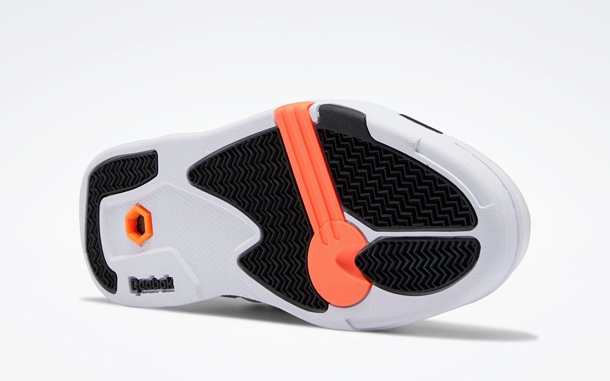 Reebok pump omni lite online og white black orange