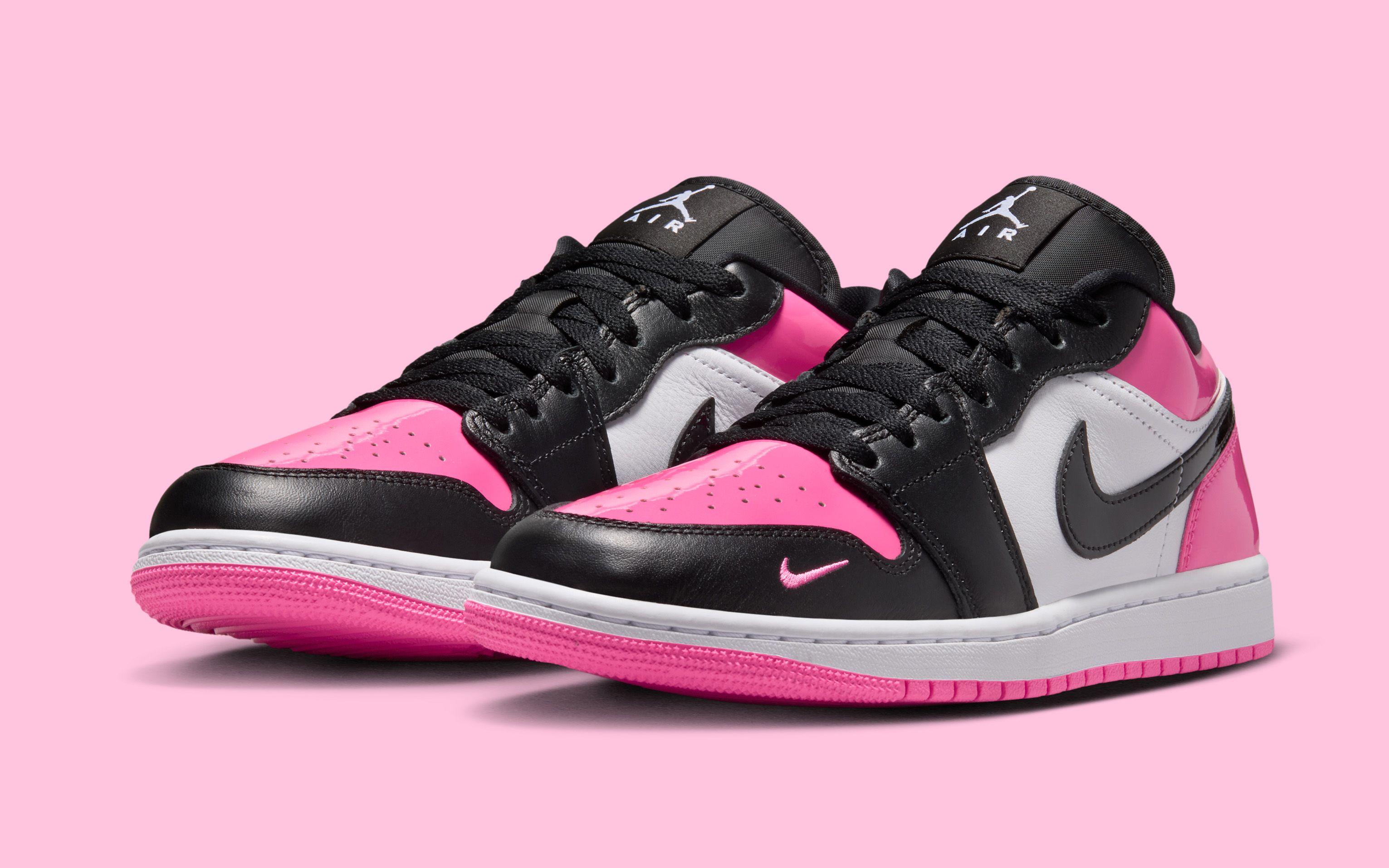 NIKE ジョーダン Bred Toe Blocking Comes to the Air Jordan 1 Low 