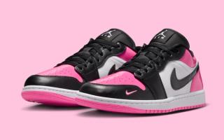 Bred Toe Blocking Comes to the Air Jordan 1 Low "Black & Pink Patent"