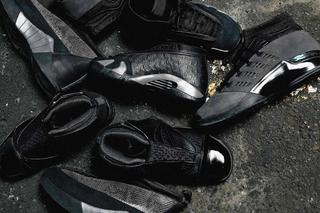 Speculative mock-up of the Air Jordan "Black Pack" retro collection.