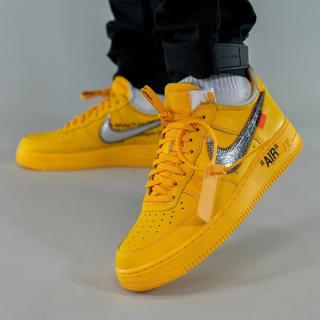 OFF-WHITE x Nike Air Force 1 “Lemonade” Releases July 10th