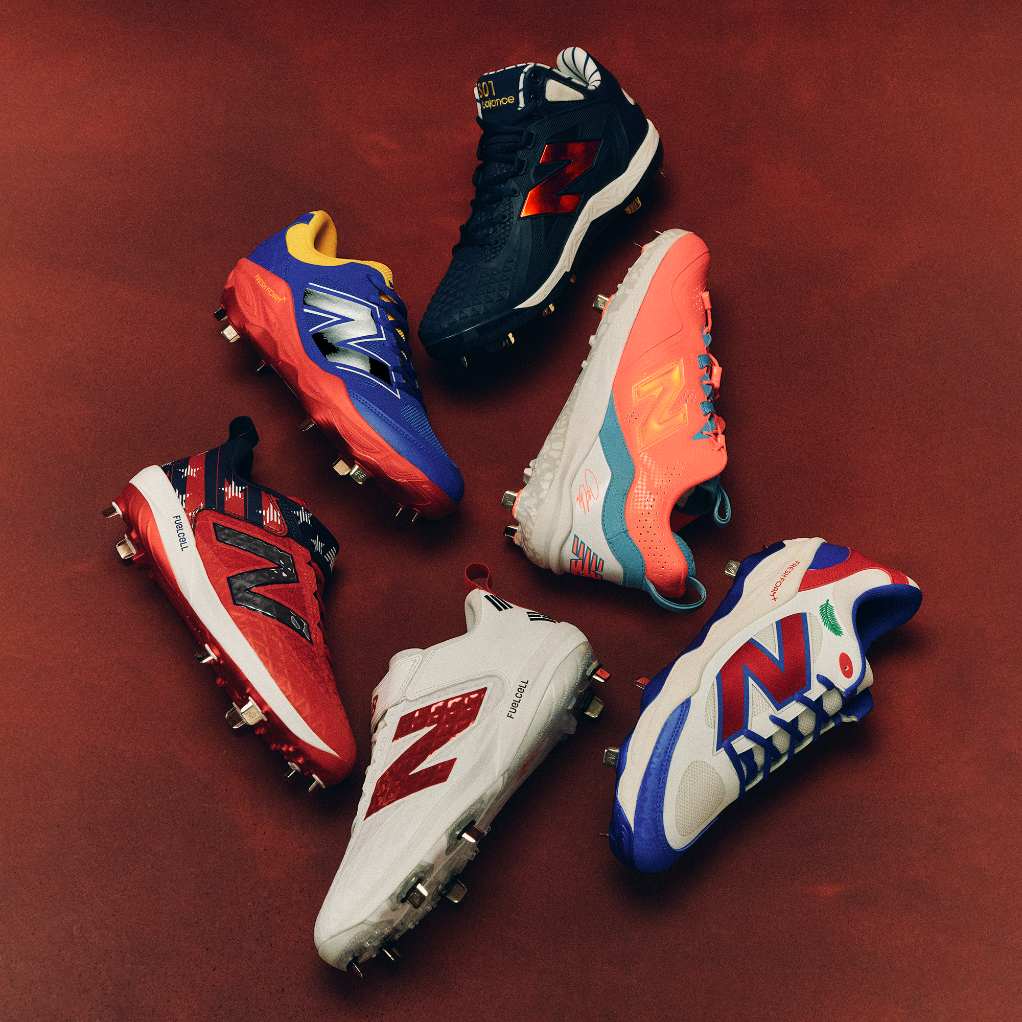New Balance's International Baseball Cleats Collection.