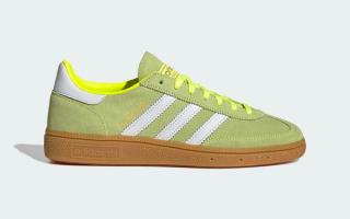 A Tennis Ball-Like "Solar Yellow" Lands on the adidas Handball Spezial