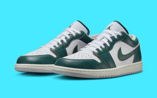 The Air Jordan 1 Low Appears In An "Oxidized Green" 