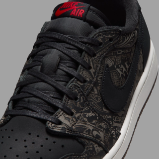 Air Jordan 1 Low OG "Laser" (SKU: IV6750-001). Photo via Nike.