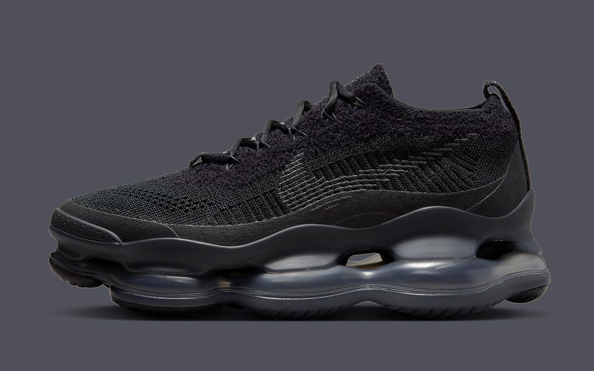 nike air max vapormax flyknit triple black