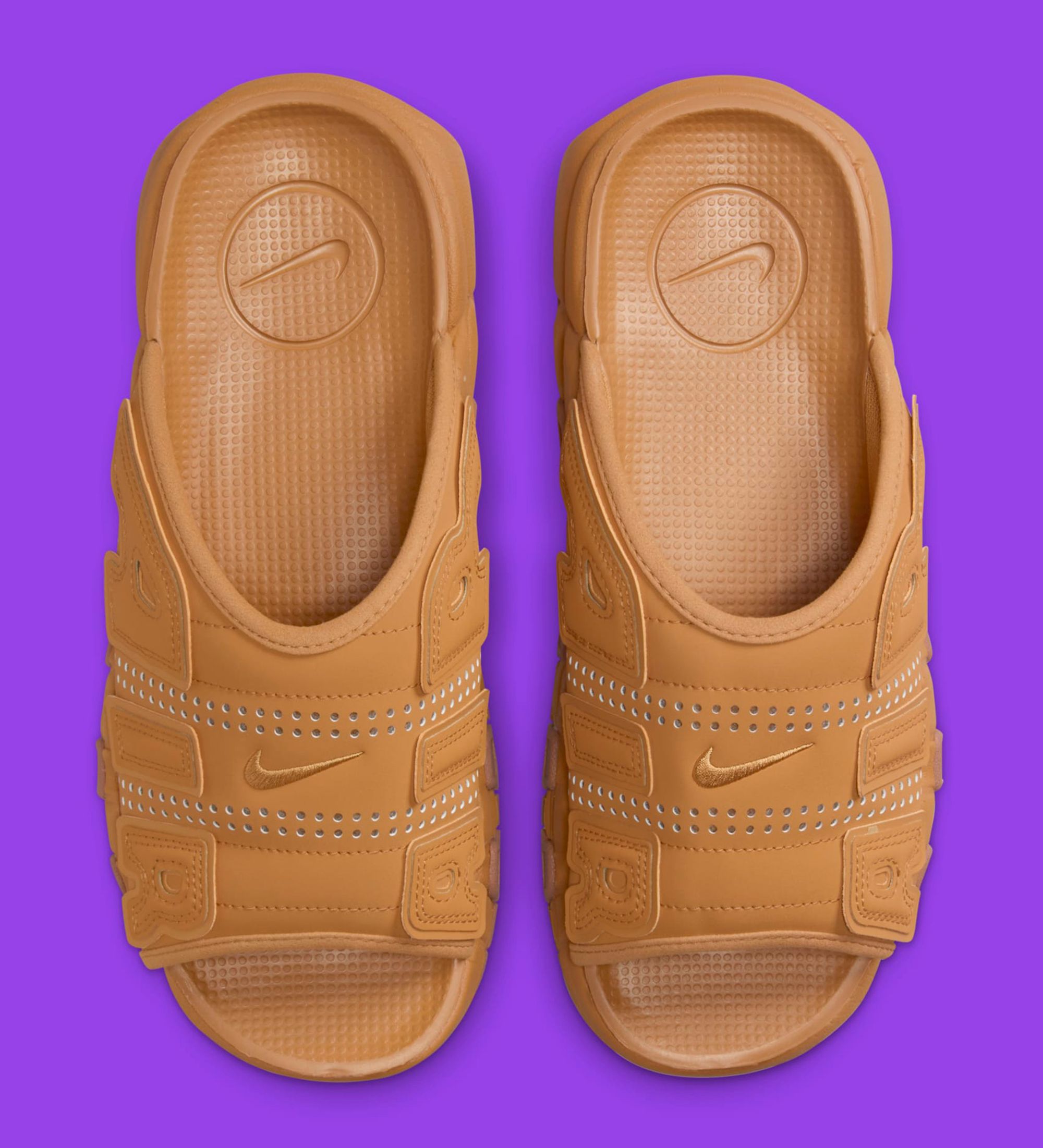 Nike Air More Uptempo Slide【Flax】 Nike Air More Uptempo Slide Flax Men's - FZ3116-200/FZ3113
