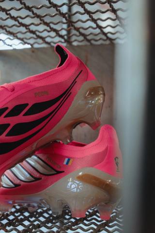 Custom "Road to Glory" adidas Predator 26 FT for Pedri.