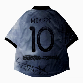 Cactus Jack x Nike "Kylian Mbappé" Retro Jersey. Photo via Cactus Jack.