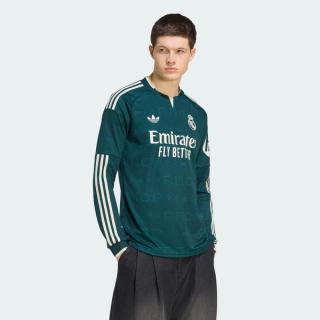 Real Madrid 26/27 Away Replica Long-Sleeve Jersey (SKU: KC3970). Photo via adidas.