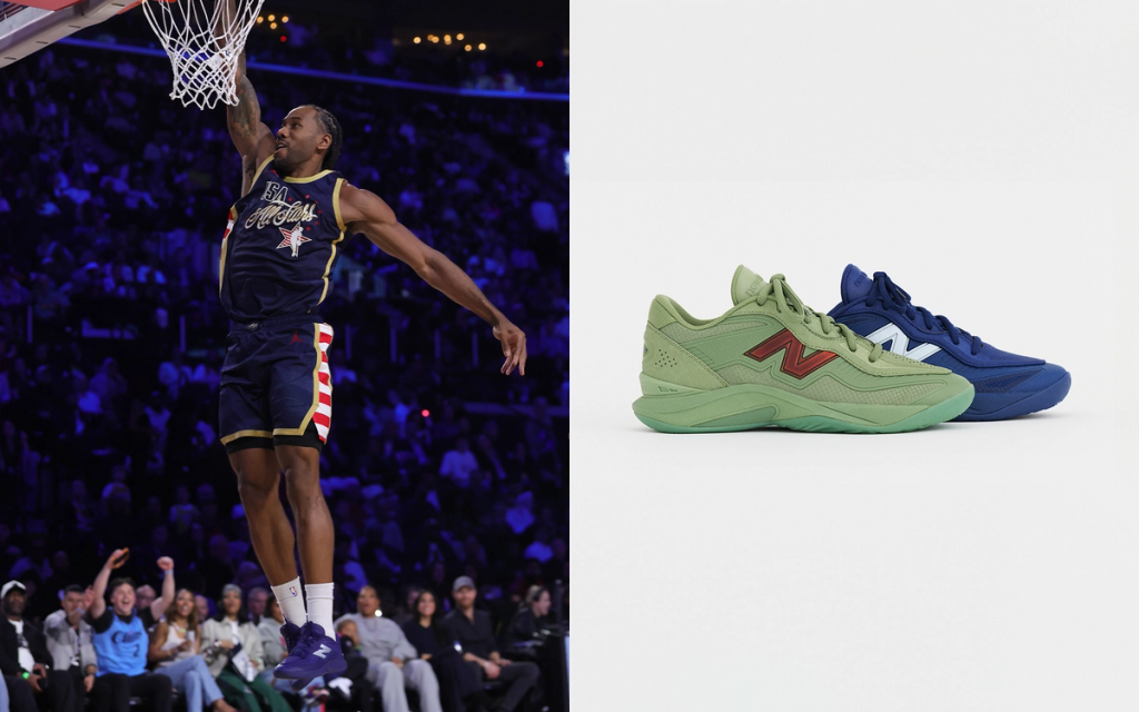 New Balance Kawhi V basketball sneaker in summer 2026 colorway
