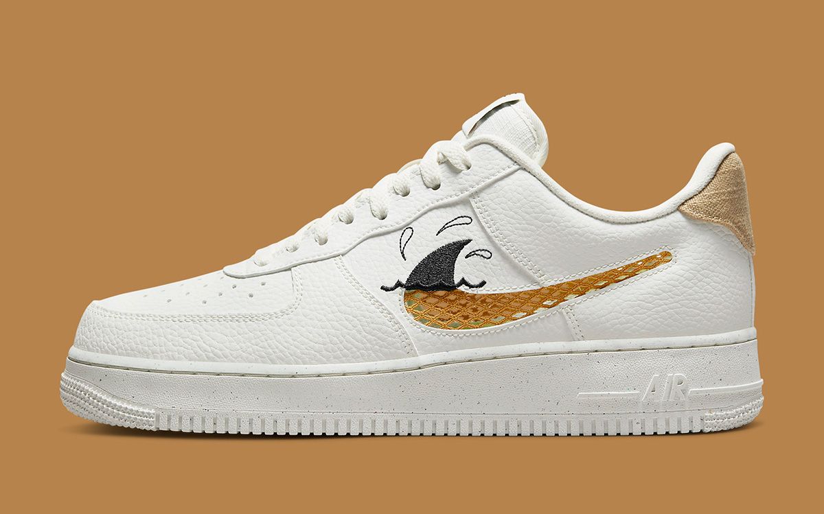 Shark Fin Swooshes Surface on this “Sun Club” Air Force 1 Low