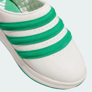 adidas ADICHILL Golf Mule "White/Green" (SKU: KH6346). Photo via adidas.