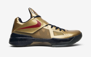 Kevin Durant's Nike KD 4 'Gold Medal' Expected to Return Fall 2025