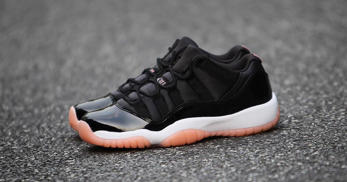 jordan 11 bleached coral
