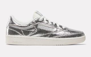 Women's Reebok Club C 85 "Silver Metallic" (SKU: 100271719). Photo via Reebok.