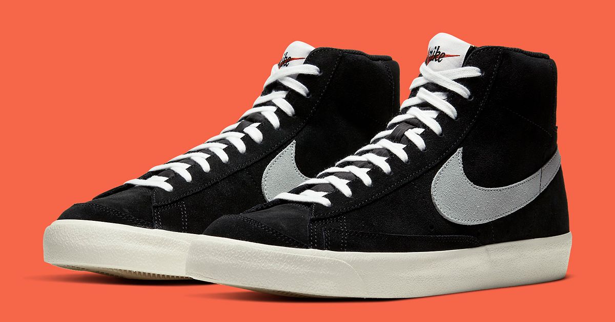 Available Now // Nike Blazer Mid 77 “Black Suede” | House of Heat°