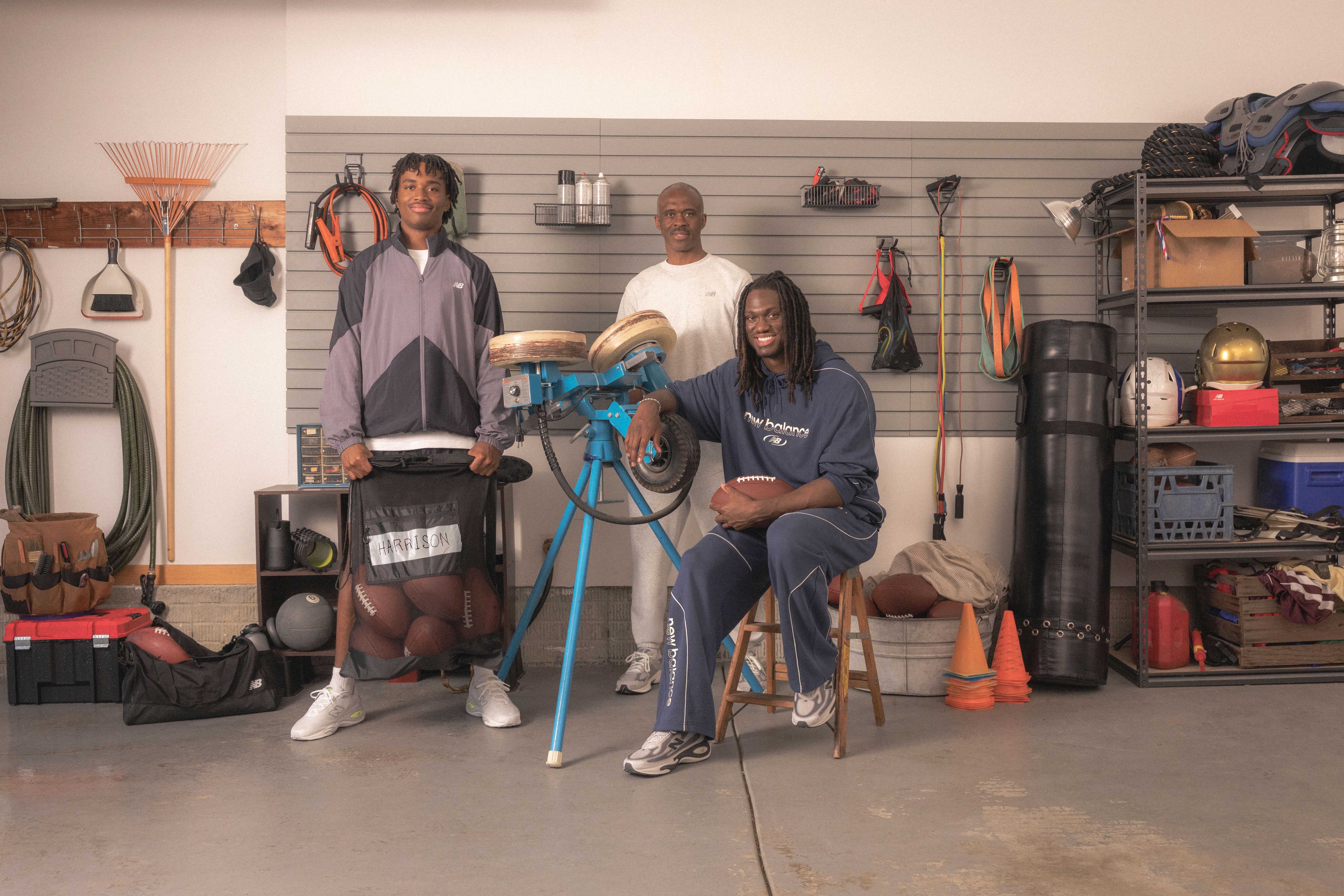 The Harrison Family via New Balance. 