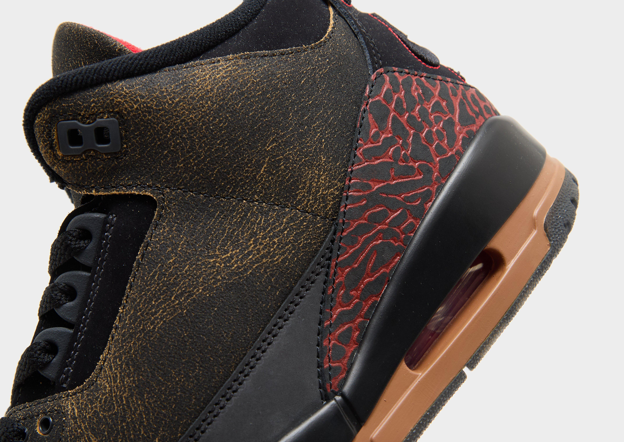 Air Jordan 3 “Not Nice List” (SKU: IF4396-001). Photo via JD Sports.