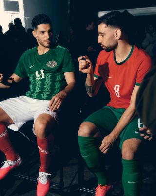 Raúl Jiménez & Bruno Fernandes in Nike Football's "Rip the Script" Ad. Photo via Nike.