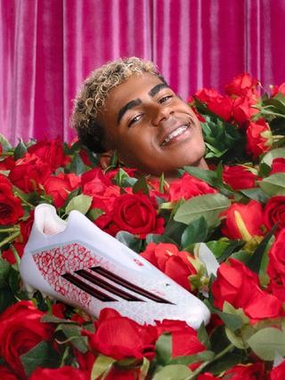 Lamine Yamal's "Football's Heartbreaker" adidas F50 Laceless Elite FG boots.