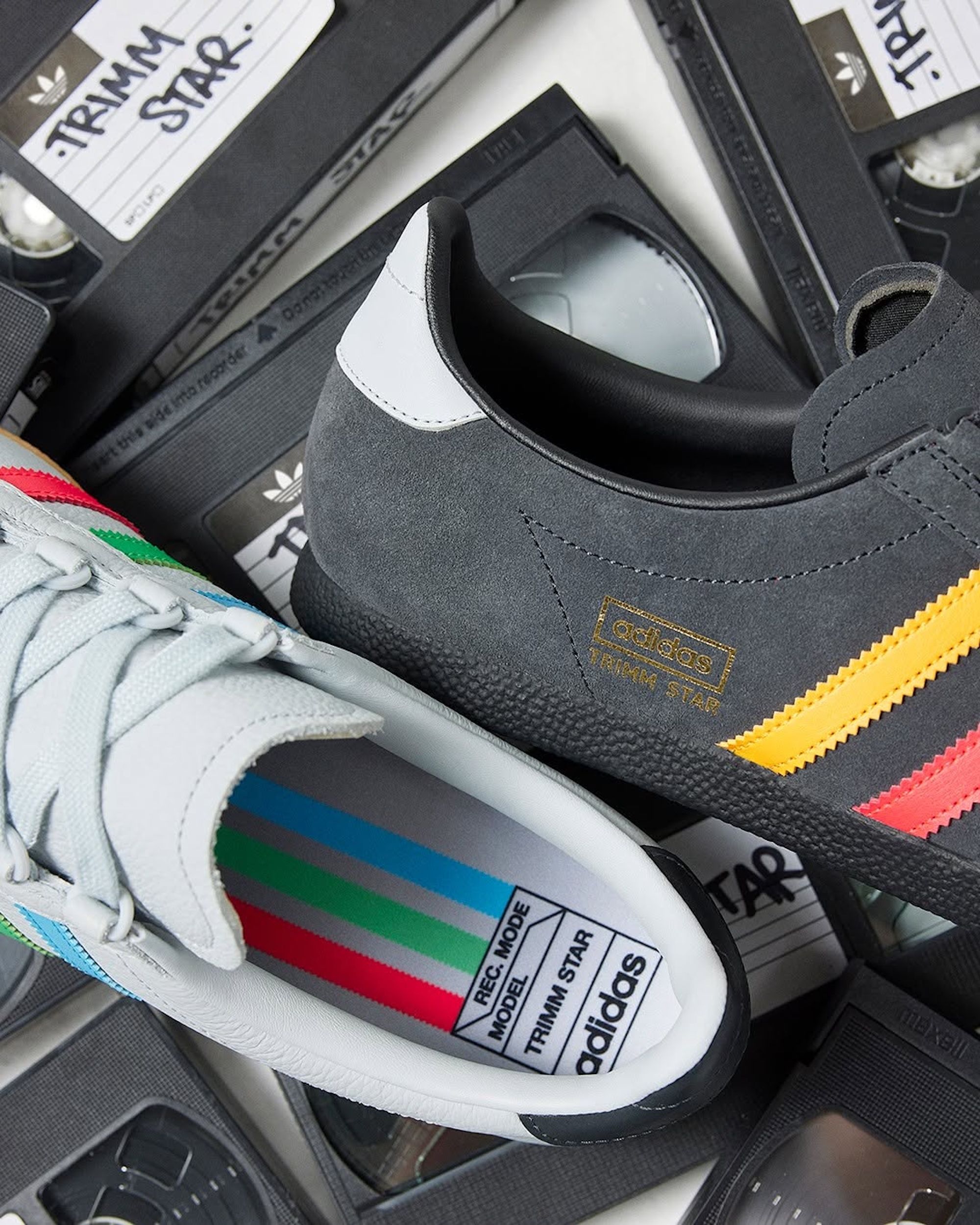 adidas x size? ☆ Trimm Star ‘VHS’ The size? x Adidas Trimm Star 
