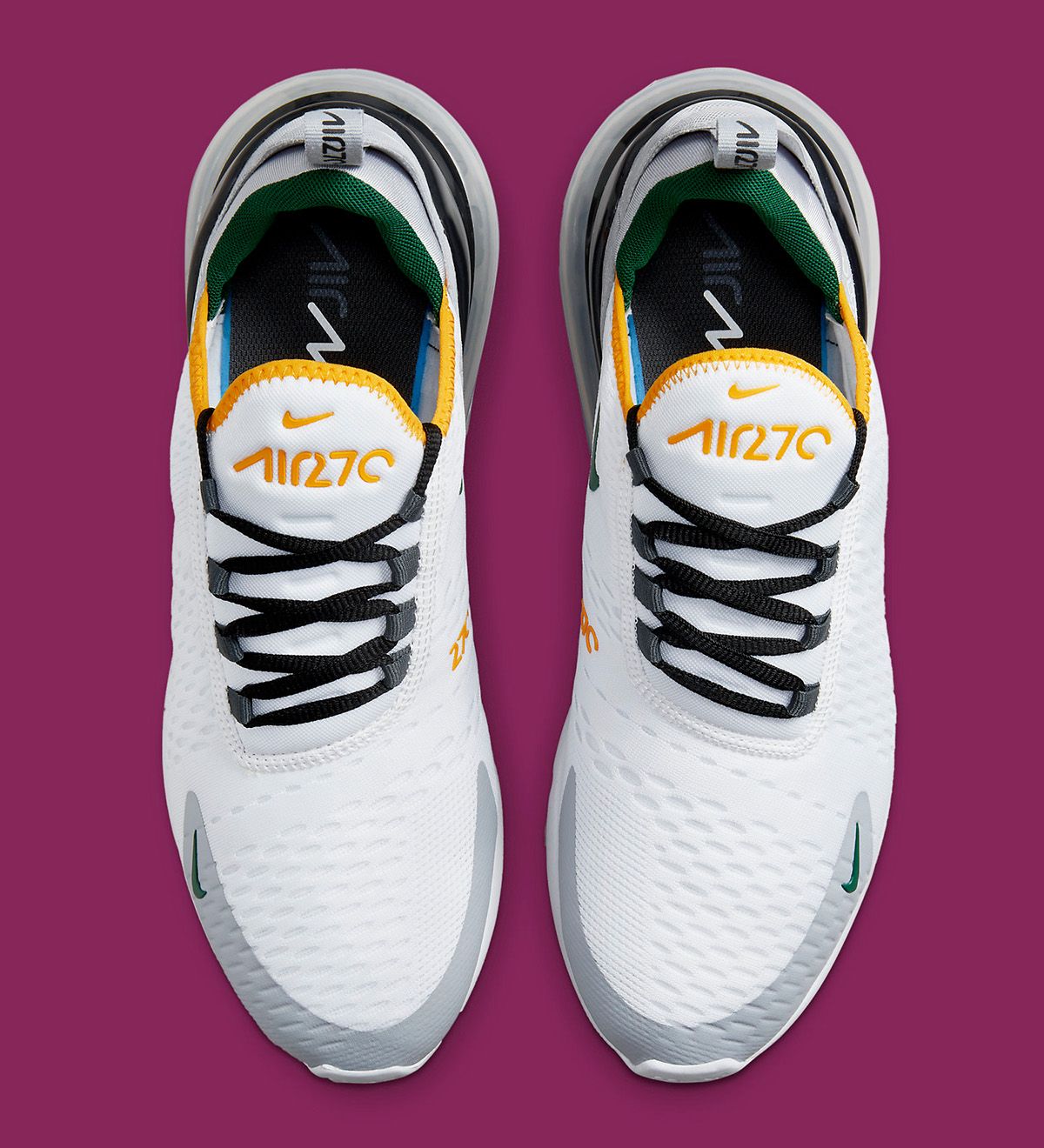 Air max 270 store green and gold