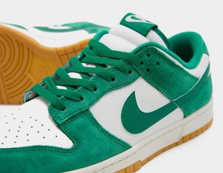 nike hair dunk low green suede gum sole 4
