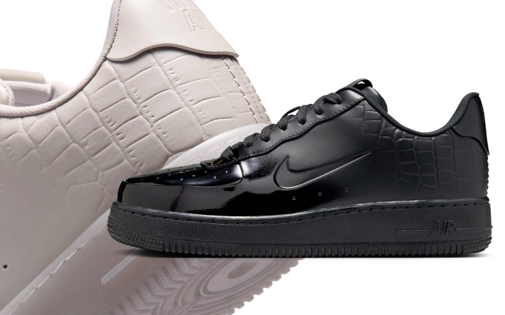 Nike Air Force 1 Low in Made In Italy edition, premium leather construction with Italian craftsmanship