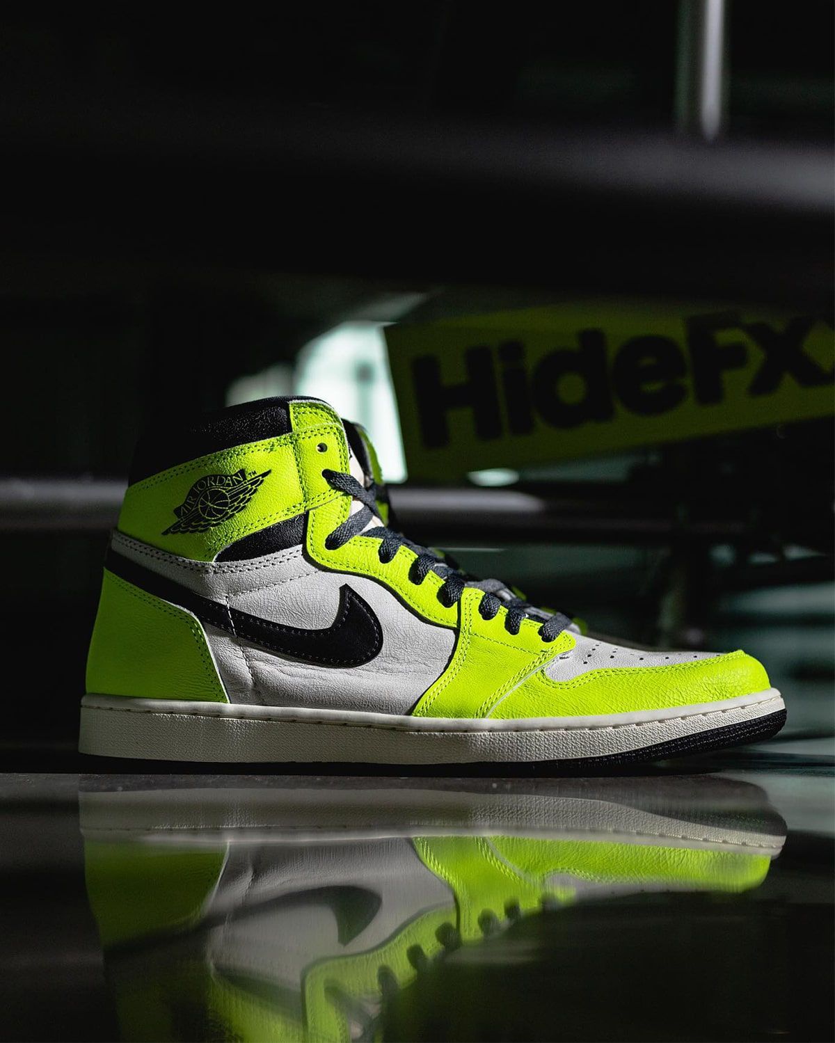 Official Images Air Jordan 1 High OG Visionaire Volt House of Heat