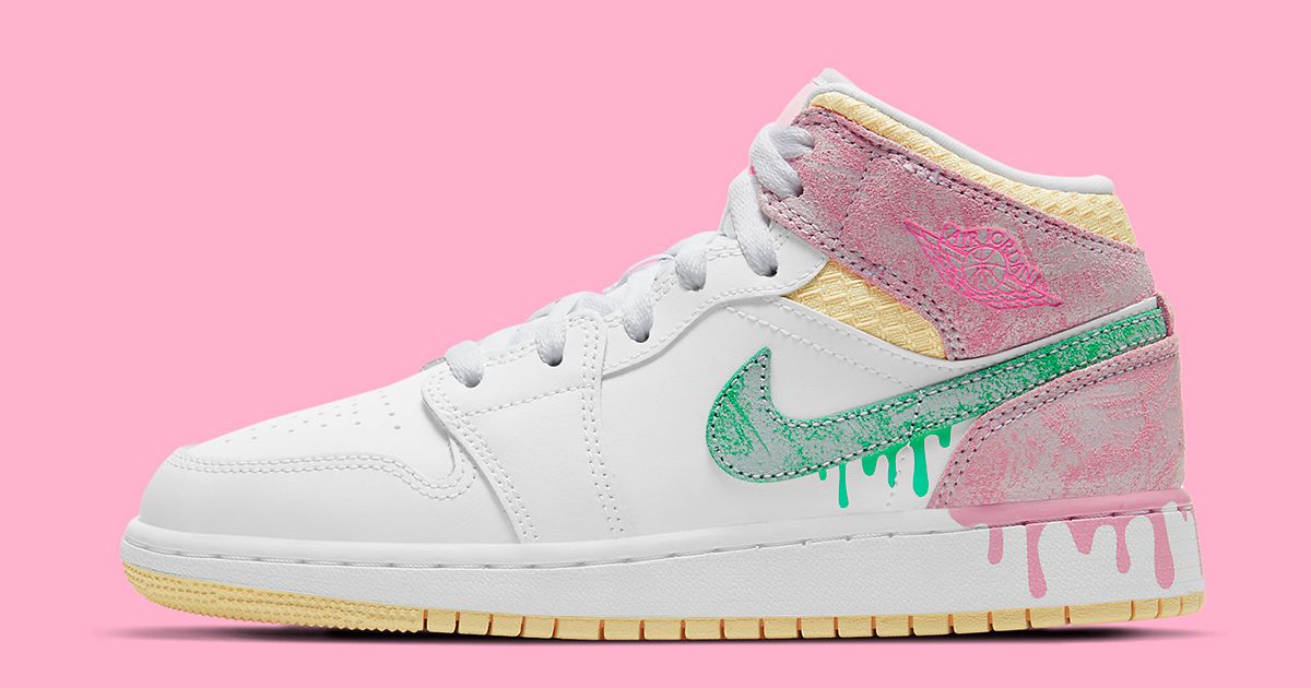 jordan one paint drip