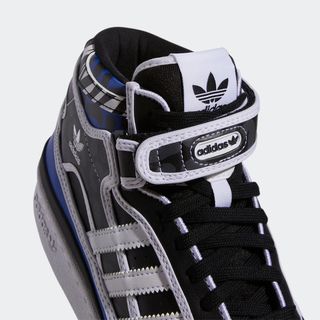 adidas forum mid animal print black white blue gv8053 release date 7