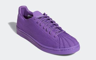 Pharrell x adidas jeans Superstar Primeknit Purple S42929 1