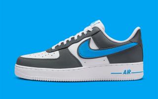 Nike Air Force 1 Low Cut Out 'Reflective Swoosh White Blue' FB8971