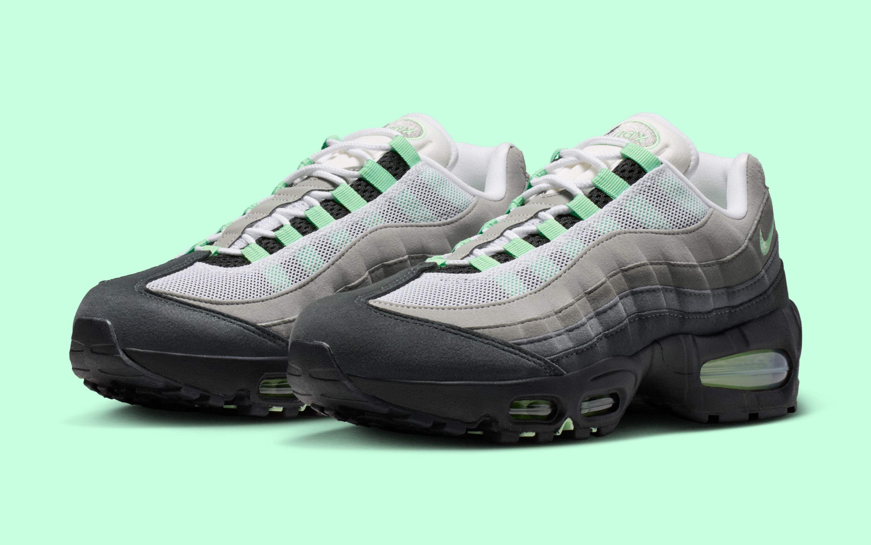 Nike Air Max 95 "Fresh Mint" Returns With Big Bubble Build on June 1st