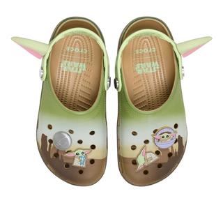 Star Wars™ x Crocs Classic Clog "Grogu" celebrating Lucasfilm's 'Star Wars: The Mandalorian and Grogu' movie.