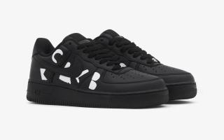 BLACK COMME des GARÇONS Gives Nike's Notorious Air Force 1 Low A Fashionable Co-Sign