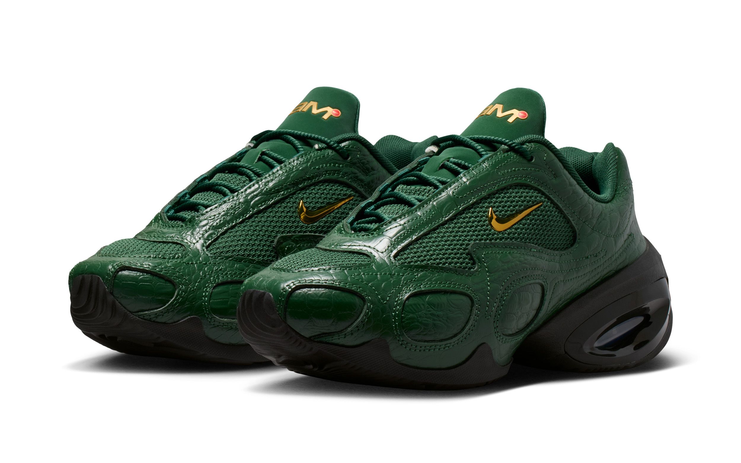 The Nike Air Max Muse “Green Croc” Embraces Loud Luxury