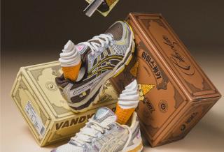 VANDYTHEPINK® x ASICS GEL-KAYANO® 12.1 "Chocolate & Vanilla" Pack. Photo by @ad__sneaks on Instagram.