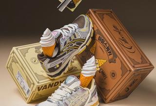 VANDYTHEPINK® x ASICS GEL-KAYANO® 12.1 "Chocolate & Vanilla" Pack. Photo by @ad__sneaks on Instagram.