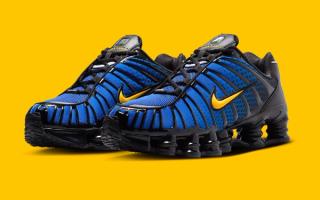 Official Images // Nike Shox TL “Black/Lyon Blue”