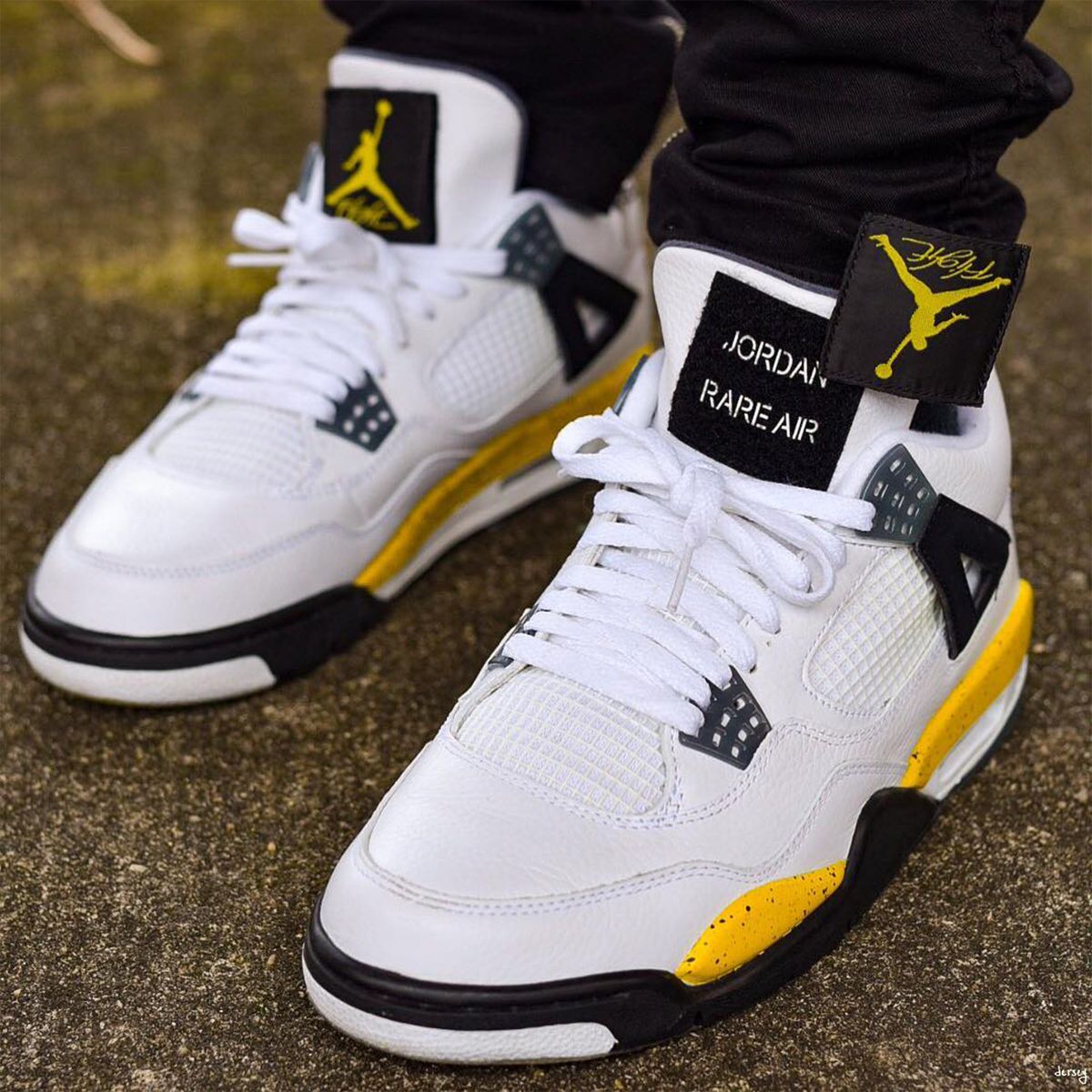 Air Jordan 4 Tour Yellow Rare Air oryginał 2006