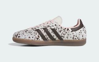 Women's adidas Samba "Cow Print" (SKU: LB4017). Photo via adidas.