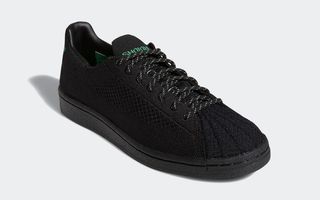 Pharrell x adidas Superstar Primeknit Black Green GX0195 2